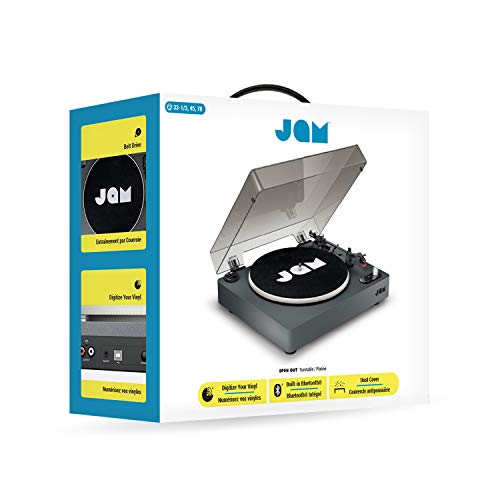 Jam Spun Out Bluetooth Plattenspieler Schallplattenspieler Bluetooth Funktion 