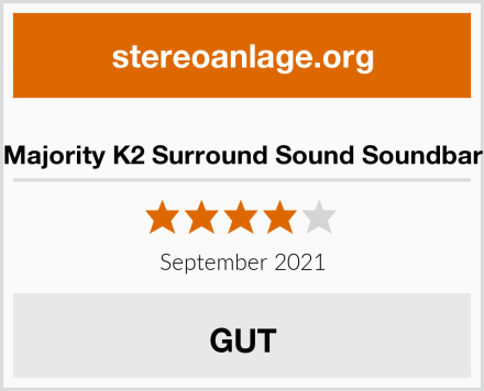  Majority K2 Surround Sound Soundbar Test