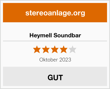  Heymell Soundbar Test