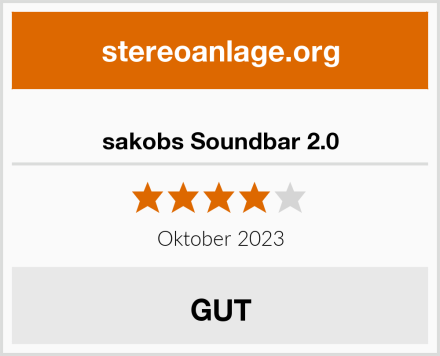  sakobs Soundbar 2.0 Test