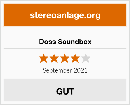  Doss Soundbox Test