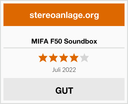  MIFA F50 Soundbox Test