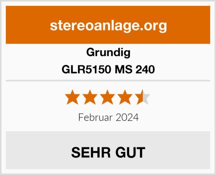 Grundig GLR5150 MS 240 Test