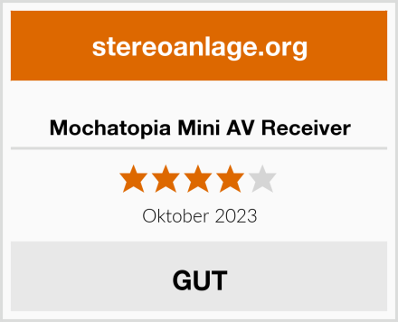  Mochatopia Mini AV Receiver Test