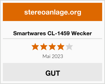  Smartwares CL-1459 Wecker Test