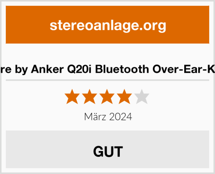  soundcore by Anker Q20i Bluetooth Over-Ear-Kopfhörer Test